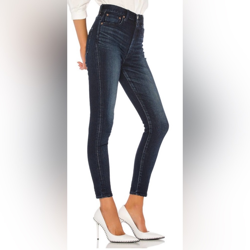 Moussy Vintage Crawford Rebirth Skinny Blue Jeans Size 27